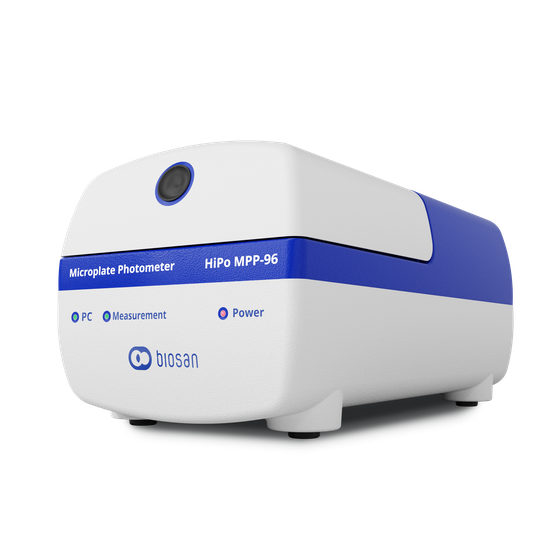 Biosan HiPo MPP-96 microplate photometer for absorbance measurement in 96-well microplates and ELISA assays