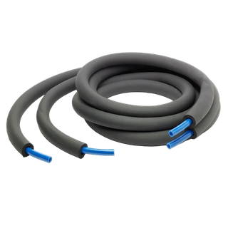 coiled hose kit with tube insulation