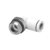 tube connector type 1/2” male to 10mm OD with 90° swivel elbow push fit