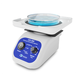 Biosan UIS-360 Universal Inoculation Spinner for uniform spreading of microbial samples on agar plates and Petri dishes
