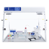 Biosan UVC/T-AR PCR cabinet with UV-C decontamination and patented UV air recirculator for contamination-free DNA/RNA sample preparation with Plexiglas walls