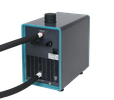 Closed loop, refrigerated circulator ORCA, back view with hoses