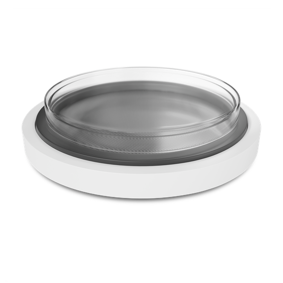 P-90 round platform with petri dish