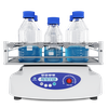Biosan PSU-20i orbital shaker with programmable orbital, reciprocal and vibrating motion, brushless motor and interchangeable platforms for precise laboratory mixing workflows, front view