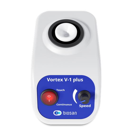 Biosan V-1 plus personal vortex mixer top view