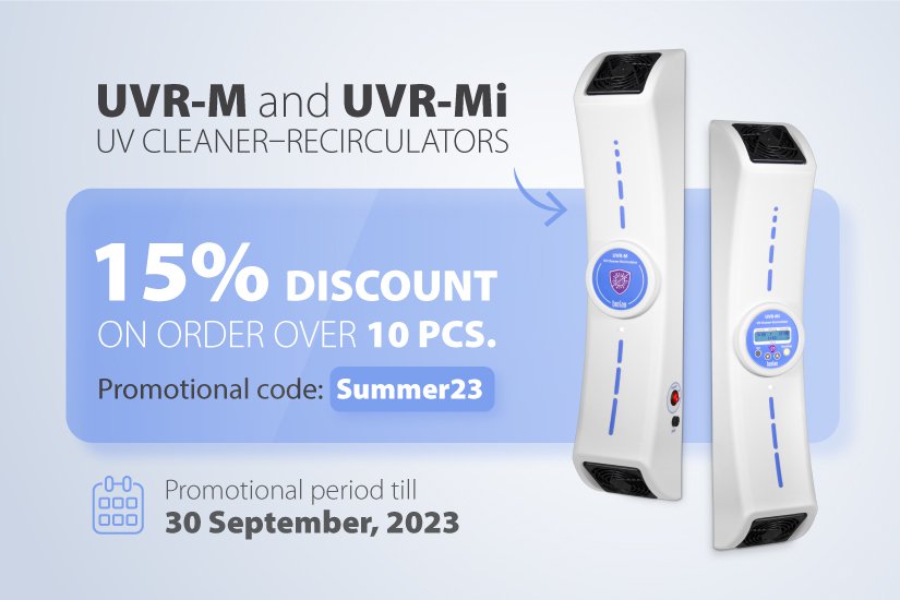 Biosan summer promotion: UVR-M & UVR-Mi