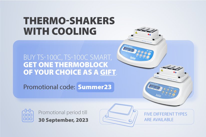 Biosan summer promotion: Thermoblock for TS-100C & TS-100C SmartMSC-3000